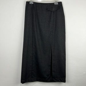Casual Corner Women’s Virgin Wool Split Skirt Size 12